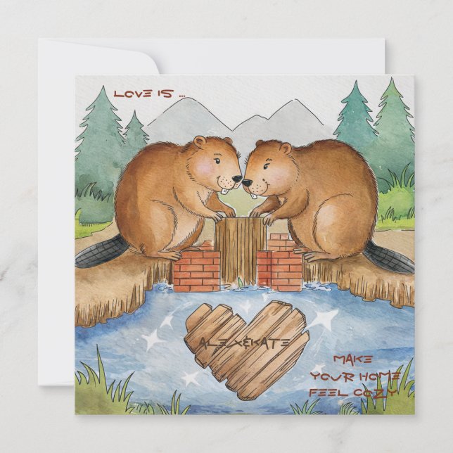 Bevers in de liefde (Voorkant)