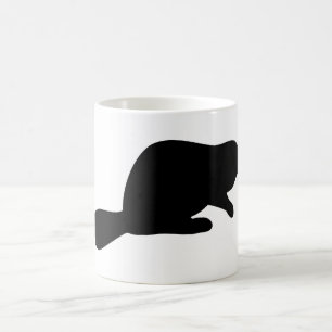 Beversilhouet Koffiemok
