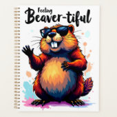 Bevertiful voelen - Funny Beaver Graphic Planner (Voorkant)