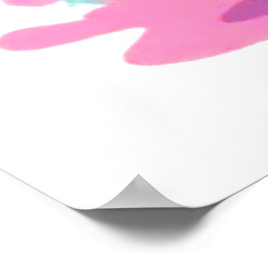 Bevertiful voelen - Funny Beaver Graphic Poster (Hoek)