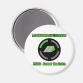 Bevestig de Cake - Achievement Unlocked Magneet (Voorkant / Achterkant)