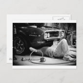 Bevestig de spierwagen! briefkaart (Voorkant / Achterkant)