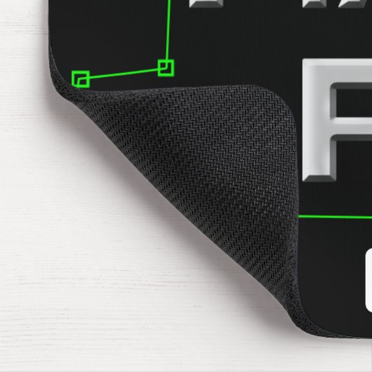 Bevestig het in Post VFX Mousepad Muismat (Hoek)