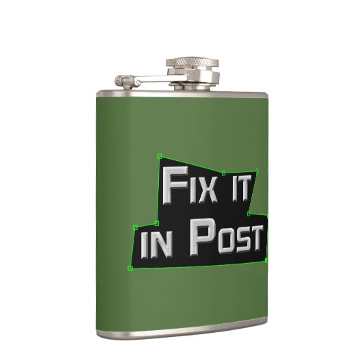 "Bevestig het in Post" VFX/Visuele Gevolgen Heupfles (Rechts)