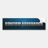 Bevestig Kavanaugh Bumpersticker (Voorkant)