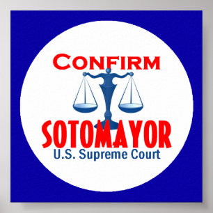 Bevestig Sotomayor Poster