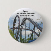 Bevestig uw veiligheidsgordels ronde button 5,7 cm (Voorkant)