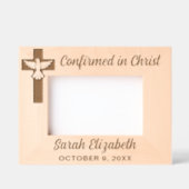Bevestigd in Christus Bevestiging Aangepaste Naam  Gegraveerde Lijstjes (Voorkant)