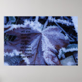 Bevestigd op Leaf 2 Print met Scriptversie (Voorkant)