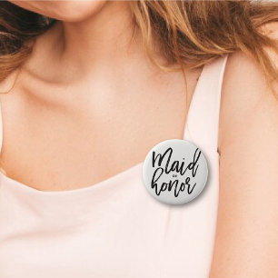 Bevestigd van het Bridal van het Manuscript van de Ronde Button 5,7 Cm