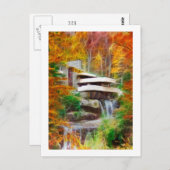 Bevestiger bovenaan briefkaart (Voorkant / Achterkant)