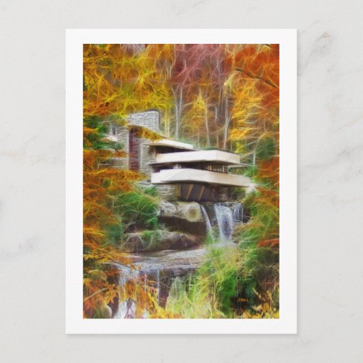 Bevestiger bovenaan briefkaart (Voorkant)