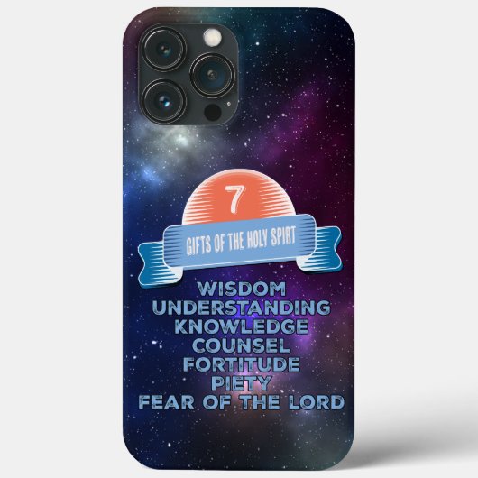 Bevestiging 7 Geschenken van de Heilige Geest Case-Mate iPhone Case (Achterkant)