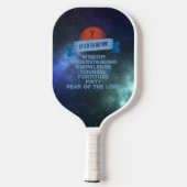 Bevestiging 7 Geschenken van de Heilige Geest Pickleball Paddle (Achterkant)