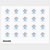 Bevestiging 7 Geschenken van de Heilige Geest Ronde Sticker (Vel)