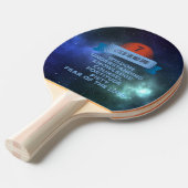 Bevestiging 7 Geschenken van de Heilige Geest Tafeltennisbatje (Voorkant Gekanteld)