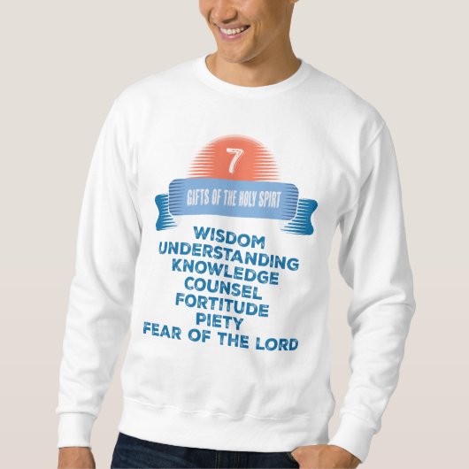 Bevestiging 7 Geschenken van de Heilige Geest Trui (Voorkant)