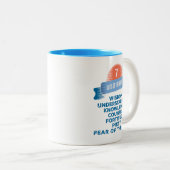 Bevestiging 7 Geschenken van de Heilige Geest Tweekleurige Koffiemok (Voorkant rechts)