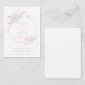 Bevestiging Aangepaste uitnodiging (Voorkant / Achterkant)