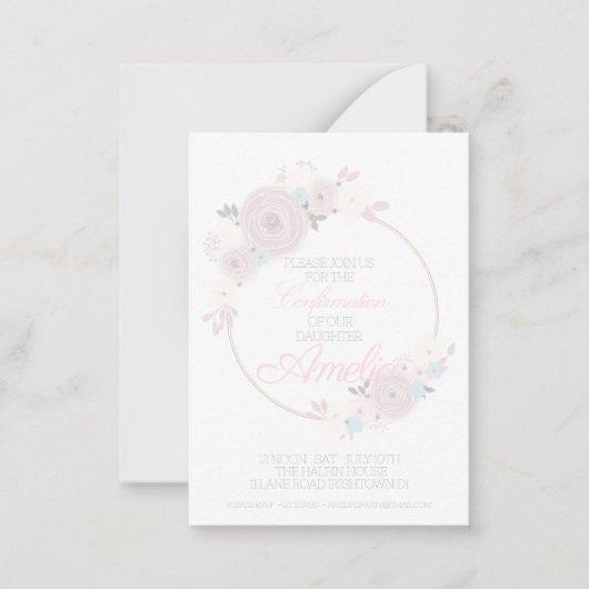 Bevestiging Aangepaste uitnodiging (Voorkant)