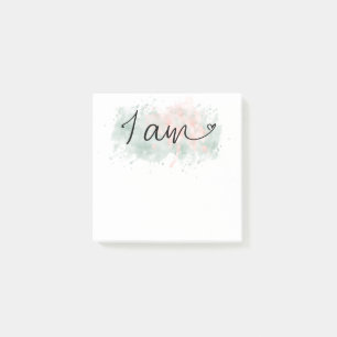 *~* Bevestiging Abstract Blob I AM Post-it® Notes