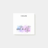 *~* Bevestiging Abstract Blob I DECLARE Post-it® Notes (Voorkant)