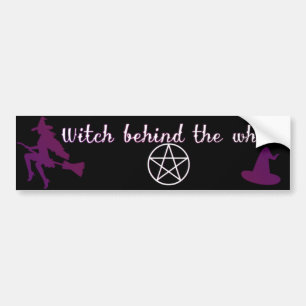 Bevestiging achter de wielbumper bumpersticker