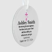 Bevestiging Acryl Ornament Geschenken voor Meisjes (voorkant)