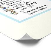 Bevestiging bevestigd in de foto van Christelijke  Poster (Hoek)