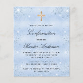 Bevestiging blauw jongetbudget flyer (Voorkant)