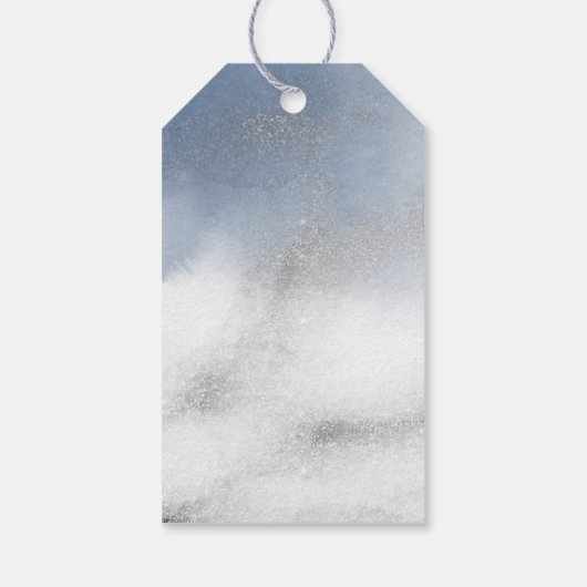 Bevestiging blauw marmer cadeaulabel (Achterkant)