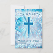 Bevestiging Blauwe Skies bovenaan Kaart (Voorkant)