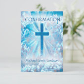 Bevestiging Blauwe Skies bovenaan Kaart (Staand voorkant)