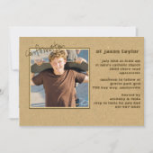 Bevestiging Casual fotouitnodiging Kaart (Voorkant)