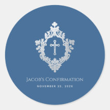 Bevestiging Classic Blue Boy  Crest Cross