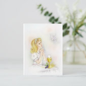 Bevestiging, Communistische meid Briefkaart (Staand voorkant)