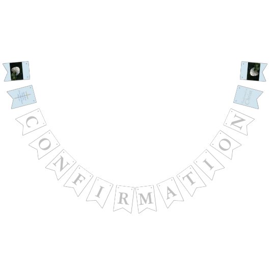 Bevestiging Cross Boy Blue Uw FOTO'S Vlaggetjes (Alle)