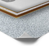 Bevestiging dat ik de architect van mijn leven ben poster (Hoek)