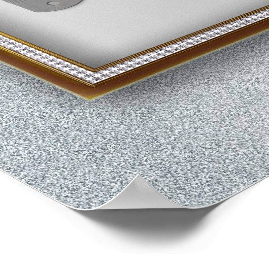 Bevestiging dat ik de architect van mijn leven ben poster (Hoek)