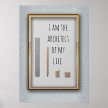 Bevestiging dat ik de architect van mijn leven ben