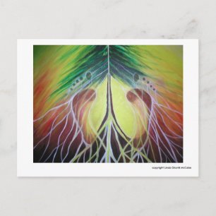 Bevestiging dat je gelijk hebt waar je moet zijn briefkaart