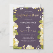 Bevestiging Diner Uitnodiging, Meisje, Custom Kaart (Voorkant)