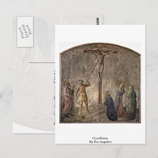bevestiging door Fra Angelico Briefkaart (Voorkant / Achterkant)