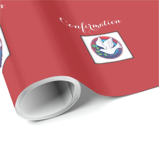 Bevestiging, Dove Colorful, Gift Wrapper Cadeaupapier (Rol Hoek)