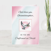 Bevestiging Duif Kleinzoon Kaart (Voorkant)