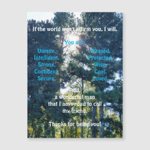 Bevestiging en aanmoediging van magnetisch Wenskaa