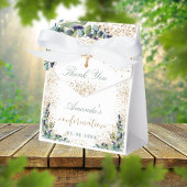 Bevestiging eucalyptus glitter naam bedankt bedankdoosjes