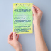 Bevestiging Experiment door Cheryl Paton Flyer (Hand)