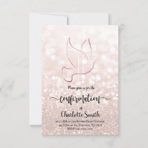 Bevestiging faux roos gouden glitter textuur kaart