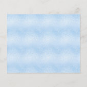 Bevestiging foto jongen blauw budget dank u kaart (Achterkant)